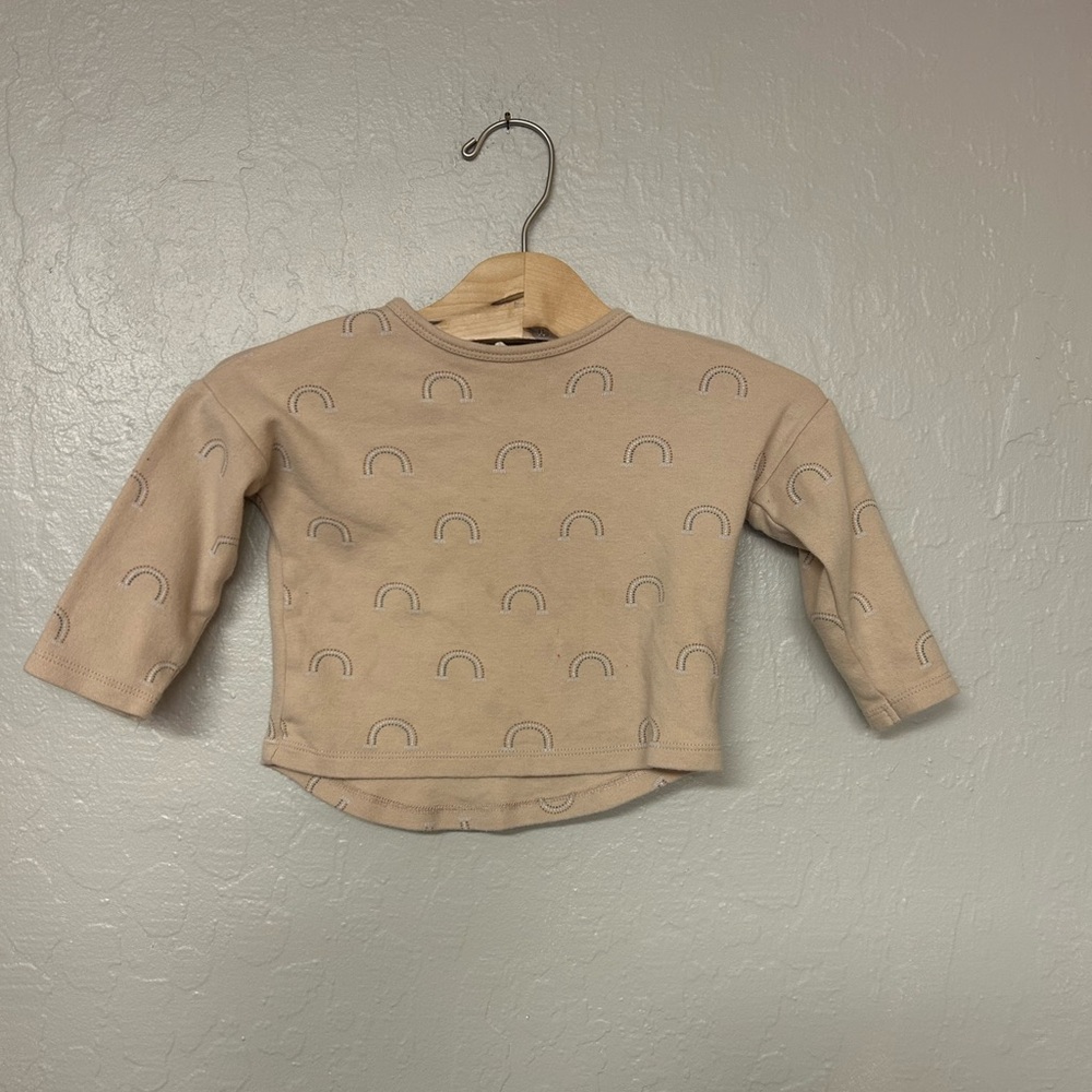 $14 ADD ON Quincy Mae top 12-18M‎ tee rylee + cru 12-18M Jamie kay Zara cotton